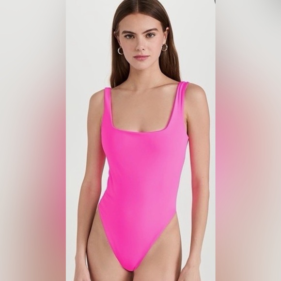 605.  Mara Hoffman Idalia One Piece Swim - Picture 1 of 7